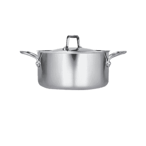Milton Pro Cook Triply Stainless Steel Casserole | With Lid 24 cm