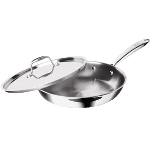 Milton Triply Stainless Steel Fry Pan | With Lid 24CM