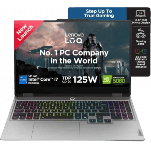 Lenovo LOQ 2025 Gaming Laptop | 14th Gen Core i7 | 32GB | 1TB SSD | Win11 | 8GB RTX 5060 | 83JE00U3IN