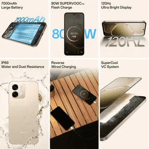 OPPO A6 Pro 5G | 8 GB | 128 GB | Cappuccino Brown