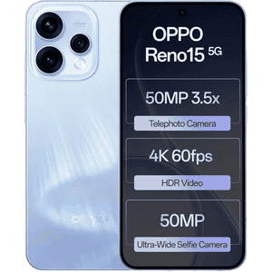 OPPO Reno15 | 5G | 8 GB | 256 GB | Aurora Blue