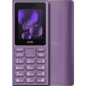 HDM 105 Dual Sim Keypad Phone | Wireless FM Radio | Purple | TA-1633