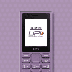 HDM 105 Dual Sim Keypad Phone | Wireless FM Radio | Purple | TA-1633