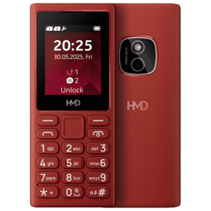 HMD 102 4G | Type C Fast Charging | Rear Camera | Red