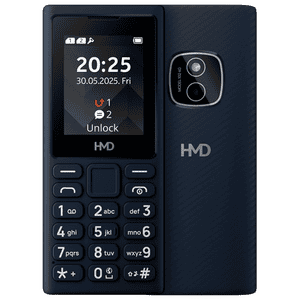 HMD 102 4G Phone | Type C Fast Charging | Rear Camera | Dark Blue