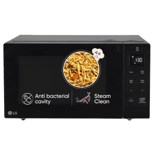 LG Solo Microwave Oven with Glass Door | 30 L | Anti-Bacteria Cavity | Black | MS3032BK DBKQILN