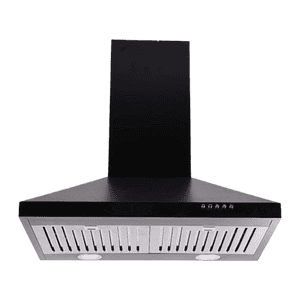 Pigeon Nebula Kitchen Chimney | 60 cm | Black