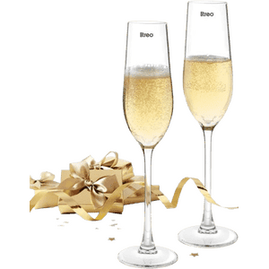 Treo Exotica Wave Champagne Glass | 190 ml | Pack of 2