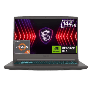 MSI Thin A15 Gaming Laptop | AMD Ryzen 5 Hexa Core 7535HS | 16GB | 1TB SSD |  Cosmos Gray | B7UC-104IN