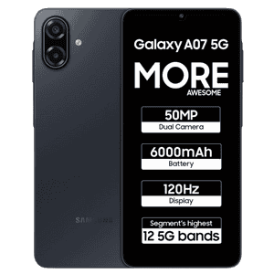 Samsung Galaxy A07 5G | 4GB | 128GB | Black