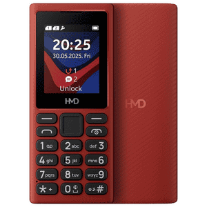 HMD 101 4G Mobile Phone | Type C Fast Charging | Red