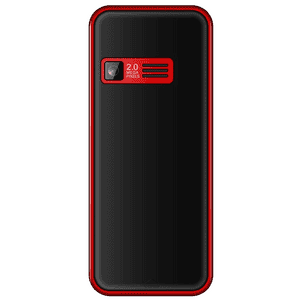 Karbonn K9 Keypad Phone | 1800mAh Big Batter | Black RED