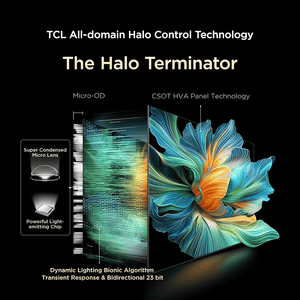 TCL 4K Ultra HD Smart QD-Mini LED Google TV | 139 cm (55 inches) | Black | 55C6K
