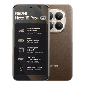 REDMI Note 15 Pro+ 5G | 12GB | 512GB | Coffee Mocha