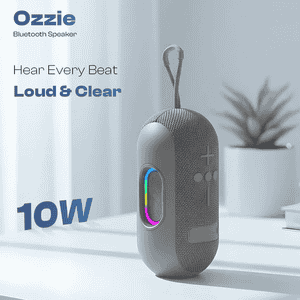 Lapcare Ozzie Bluetooth Speaker | 10W | Grey | LBS-102