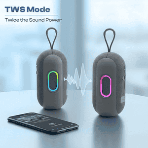 Lapcare Ozzie Bluetooth Speaker | 10W | Grey | LBS-102