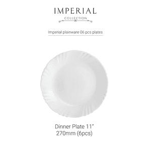 Cello Imperial Plainware Dinner Plate | 11inch | 1PCS
