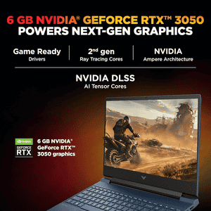 HP Victus Gaming Laptop | AMD Ryzen 7 7445HS | 16GB | 512GB SSD | 6GB RTX 3050 | Blue | 15-FB3134AX