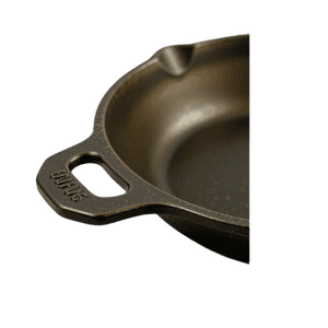 The Indus Valley Super smooth Cast Iron Appam Pan | 8.7 inch Appachatty | 0.5 L capacity | 22 cm diameter | KC FE AP 004