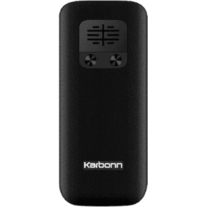 Karbonn K104i Dual sim Keypad Mobile | 1000 mAh Battery | Black yellow