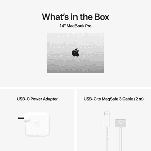 Apple MacBook Pro M5 | 14 Inch | 24 GB | 1 TB SSD | Silver | MDE64HN/A