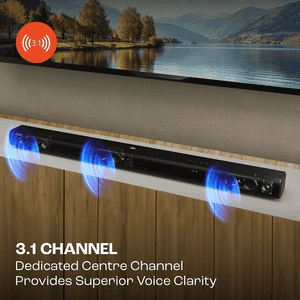 JBL Cinema SB580 Soundbar with Subwoofer | 440W Bluetooth | Virtual Dolby Atoms | 3.1 Channel | Black