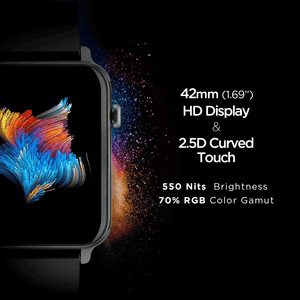 boAt Wave Call Smart Watch | Bluetooth Calling | Active Black