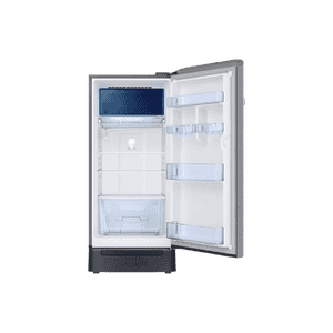 Samsung Direct-Cool Single Door Refrigerator | 189 L | 5 Star | Single Touch Defrost | Elegant Inox | RR21H2H25S8/HL