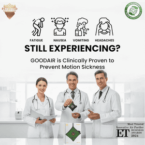 GOODAIR 3.0 Non-Electric Car Air Purifier | Forest Green | Multicolors