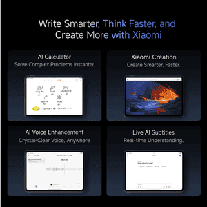 Xiaomi Pad 8 Tablet | Wi Fi Only | Nano Texture Display | With Pen | 12GB | 256GB | Graphite Grey