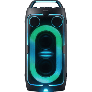 Samsung 240 W Bluetooth Party Sound Tower | with in-Built Battery | Party Lights | Splashproof IPX4 | Waveguide | USB Input | Black | MX-ST50F/XL