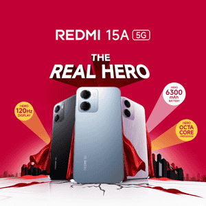 Redmi 15A 5G | 6GB | 128GB | Awesome Blue