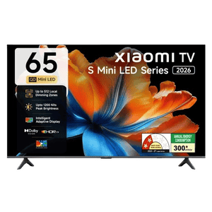 Xiaomi S Mini LED Series 4K Ultra HD Google TV | 165cm (65 Inch) | ELA6692IN-L65MC-IN