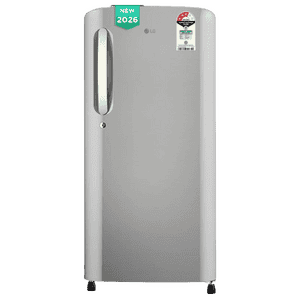 LG Direct Cool Single Door Refrigerator | 185 Litres | 3 Star | Grey | 2026 Model | GLD1936YAPZ