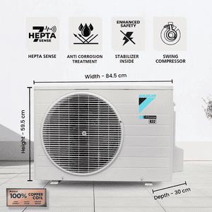 Daikin Inverter Split AC | 1.8 Ton | 3 Star | White | 2026 | FTKL60XV16VAA