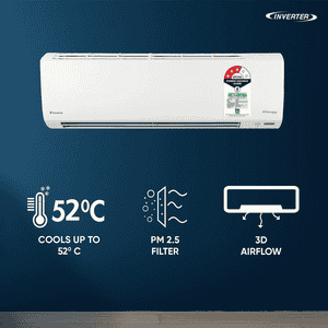 Daikin Inverter Split AC | 1.8 Ton | 3 Star | White | 2026 | FTKL60XV16VAA