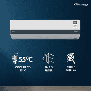 Daikin Inverter Split AC | 1.5 Ton | 5 Star | White | 2026 Model | FTKM50XV16MKA