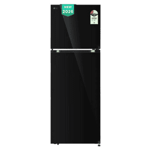 LG Frost Free Double Door Convertible Refrigerator | with Smart Inverter Compressor | 343 Litres | 2 Star | Black Mirror | 2026 Model | GLT3426SNBM