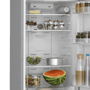 Bosch Frost Free Double Door Refrigerator | 368L | 2 Star | 6-in-1 Convertible Storage Modes | 2026 Model | Fine Steel | CTC39S22VI