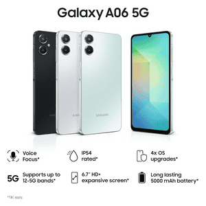 Samsung Galaxy A06 5G | 4GB | 128 GB | Light Gray