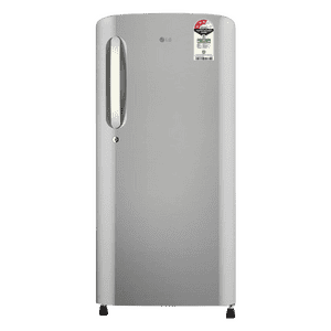 LG Direct Cool Single Door Refrigerator | with Smart Inverter Compressor | 185 Litres | 3 Star | Shiny Steel | 2026 Model | GLD1936YAPZ