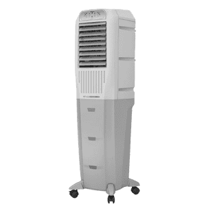 Havells Tower Air Cooler | with Low Water Alarm | 55 Litres | White & Grey | KOOLXPRESS-I