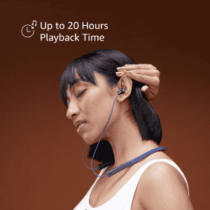 Mi Neckband Pro with Powerful Bass, IPX5 | Blue
