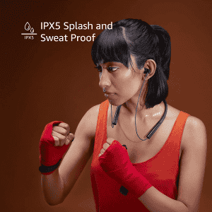 Mi Neckband Pro with Powerful Bass, IPX5 | Blue