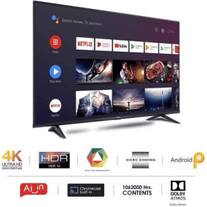 TCL  126 cm (50 inch) | Ultra HD (4K) LED Smart TV | 50P615