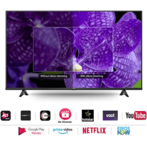 TCL Ultra HD (4K) LED Smart Android TV |139 cm ( 55 inch ) | 55P615