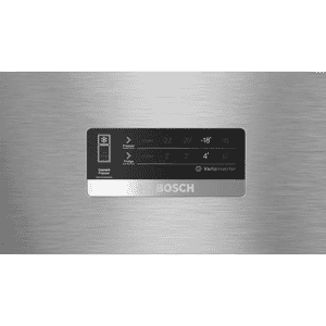 Bosch Frost Free Double Door Refrigerator | 358 Litres | 2 Star | Fine Steel | CTC35S22VI