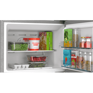 Bosch Frost Free Double Door Refrigerator | 243 Litres | Fine Steel | 2 Star | CTN27S22VI