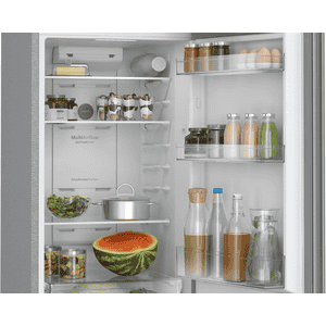 Bosch Frost Free Double Door Refrigerator | 269 L | 2 Star | Shiney Silver | CTC29S22VI
