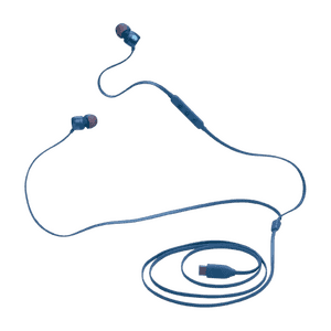 JBL Tune 310 Wired in Ear Type C Earphone | Compatible with USB-C Devices | Blue | JBLT310CBLU